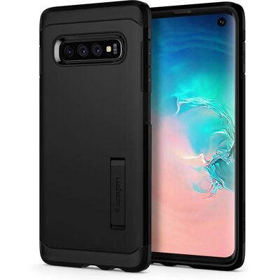 Spigen Tough Armor Galaxy S10 Schwarz - Handyhülle Spigen Tough Armor Galaxy S10 Schwarz - Handyhülle