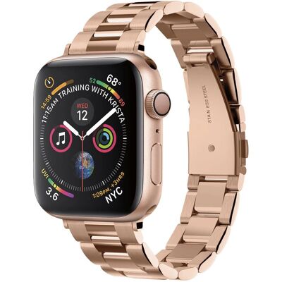Spigen Roségold Edelstahl Apple Watch Armband - Modern Fit Spigen Roségold Edelstahl Apple Watch Armband - Modern Fit