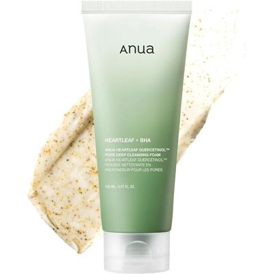 ANUA Heartleaf Quercetinol Pore Deep Cleansing Foam - Facial Cleanser ANUA Heartleaf Quercetinol Pore Deep Cleansing Foam - Facial Cleanser