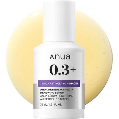 Anua Retinol 0.3% + Niacin Fornyende Serum - Anti-Aging Serum Anua Retinol 0.3% + Niacin Fornyende Serum - Anti-Aging Serum