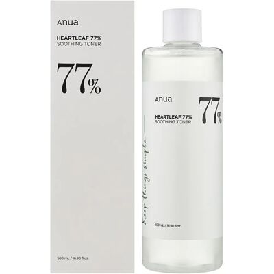 ANUA Heartleaf 77% Beruhigende Gesichtswasser - Feuchtigkeitsspendendes Gesichtswasser 500ml ANUA Heartleaf 77% Beruhigende Gesichtswasser - Feuchtigkeitsspendendes Gesichtswasser 500ml