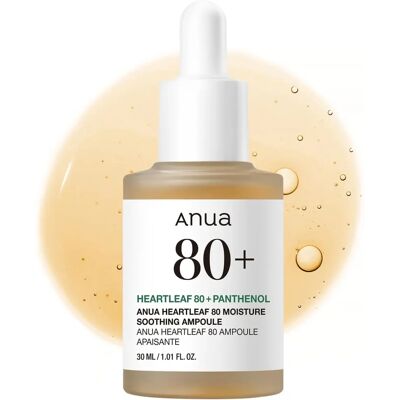 Anua Heartleaf 80% Beroligende Ampoule - Hudpleie for sensitiv hud Anua Heartleaf 80% Beroligende Ampoule - Hudpleie for sensitiv hud