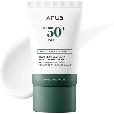 Anua SPF 50 Seidige Feuchtigkeitssonnencreme - Breitband SPF 50+ Anua SPF 50 Seidige Feuchtigkeitssonnencreme - Breitband SPF 50+