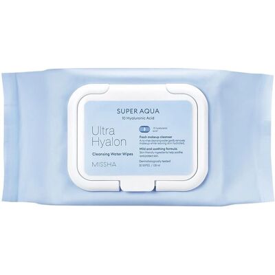 Missha Ultra Hyalon Makeup Remover Wipes - 30 pcs Missha Ultra Hyalon Makeup Remover Wipes - 30 pcs