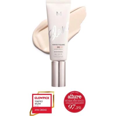 Missha Missha M Perfect Blanc Rozświetlająca BB krem SPF 50+ Wanilia 40ml - BB krem Missha Missha M Perfect Blanc Rozświetlająca BB krem SPF 50+ Wanilia 40ml - BB krem