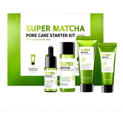 Some by Mi Super Matcha Pore Care Startpakke (4 stk.) Some by Mi Super Matcha Pore Care Startpakke (4 stk.)