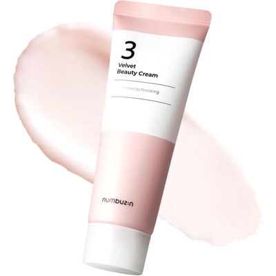 Crème Beauté Velours No.3 de Numbuzin - Hydratante, Anti-Âge, Boosteur de Maquillage - Publicité Crème Beauté Velours No.3 de Numbuzin - Hydratante, Anti-Âge, Boosteur de Maquillage - Publicité