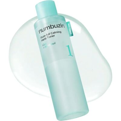 Numbuzin No.1 Pure-Full Calming Herb Toner - Følsom hud - 300mL Numbuzin No.1 Pure-Full Calming Herb Toner - Følsom hud - 300mL