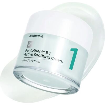 Numbuzin No.1 Pantothenic B5 Aktiv Beroligende Krem - Sebum Kontroll Numbuzin No.1 Pantothenic B5 Aktiv Beroligende Krem - Sebum Kontroll