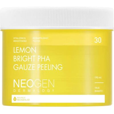 Neogen Dermalogy Lemon Bright PHA Gauze Peeling - Bomuldsrundstykker Neogen Dermalogy Lemon Bright PHA Gauze Peeling - Bomuldsrundstykker