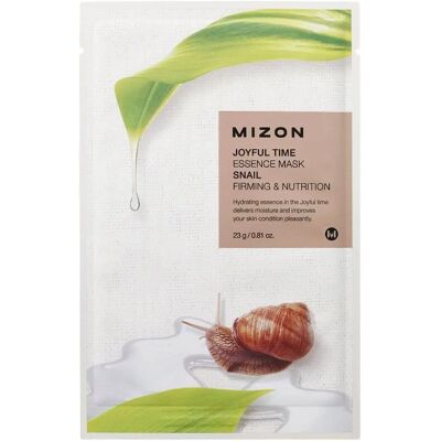 Mizon Joyful Time Essence Snail Mask - Korean Women Face Hydrating Skincare Mizon Joyful Time Essence Snail Mask - Korean Women Face Hydrating Skincare