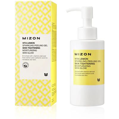 Mizon Vita Lemon Sparkling Peeling Gel - Gommage visage Mizon Vita Lemon Sparkling Peeling Gel - Gommage visage