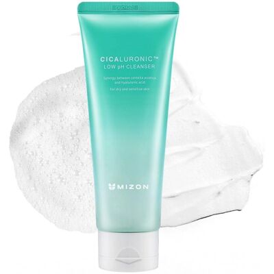 Mizon Mousse Nettoyante à pH Bas Cicaluronic - Nettoyant visage hydratant et doux - Publicité Mizon Mousse Nettoyante à pH Bas Cicaluronic - Nettoyant visage hydratant et doux - Publicité