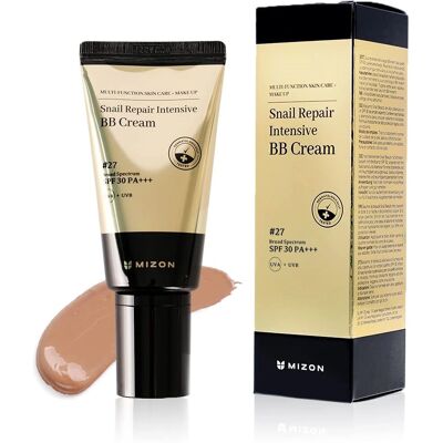 Mizon Snail Repair Intensive BB Cream Honey Beige SPF30 - BB Cream Mizon Snail Repair Intensive BB Cream Honey Beige SPF30 - BB Cream