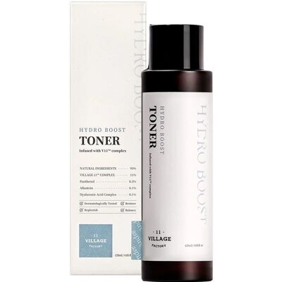 Tonico Viso Village 11 Factory Hydro Boost - Tutti i Tipi di Pelle Tonico Viso Village 11 Factory Hydro Boost - Tutti i Tipi di Pelle