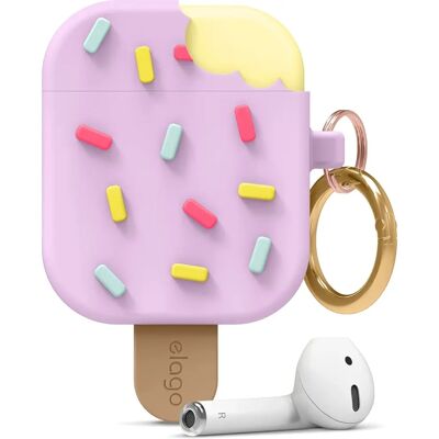 Elago AirPods Sorvete Case - Estojo para fones de ouvido sem fio Elago AirPods Sorvete Case - Estojo para fones de ouvido sem fio