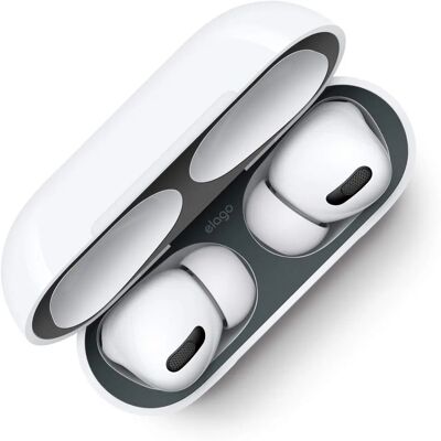 Capa anti-pó de Elago para AirPods Pro - Cinza Capa anti-pó de Elago para AirPods Pro - Cinza