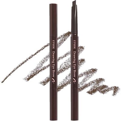 ETUDE Dark Brown Eyebrow Pencil - Eyebrow Makeup for Women ETUDE Dark Brown Eyebrow Pencil - Eyebrow Makeup for Women