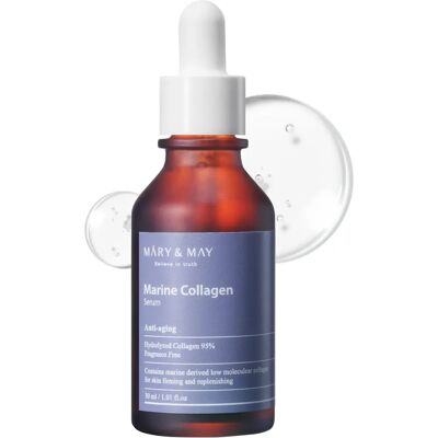 Mary & May Marine Collagen Serum - Fuktighetsgivende & Oppstrammende Ansiktsserum Mary & May Marine Collagen Serum - Fuktighetsgivende & Oppstrammende Ansiktsserum