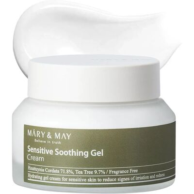 Mary & May Beroligende Gelkrem for Sensitiv Hud - Helse og Velvære Mary & May Beroligende Gelkrem for Sensitiv Hud - Helse og Velvære