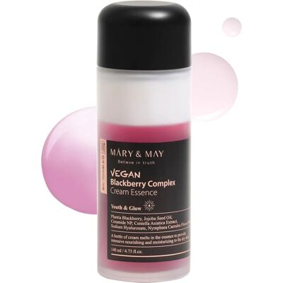 Mary & May Bjørnebær Kompleks Krem Essens - 140ml - Hudserumer for Kvinner Mary & May Bjørnebær Kompleks Krem Essens - 140ml - Hudserumer for Kvinner