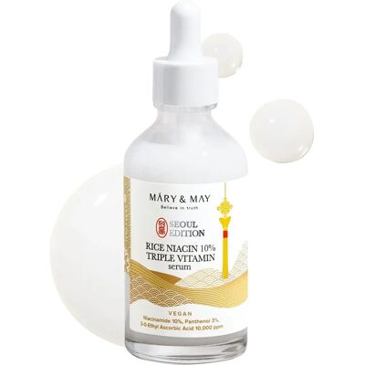 Mary&May Reiskein 10% Triple Vitamin Serum - Aufhellendes Serum Mary&May Reiskein 10% Triple Vitamin Serum - Aufhellendes Serum