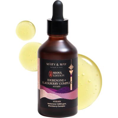 Mary & May Seoul Wegańskie Idebenon+Jagoda Kompleks Serum - Serum Antyoksydantowe Mary & May Seoul Wegańskie Idebenon+Jagoda Kompleks Serum - Serum Antyoksydantowe