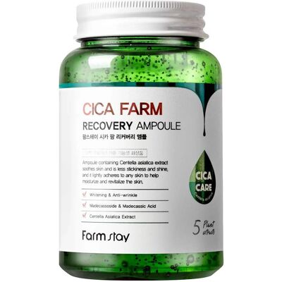 FARM STAY Cica Farm Recovery Ampoule - Pielęgnacja zmarszczek FARM STAY Cica Farm Recovery Ampoule - Pielęgnacja zmarszczek