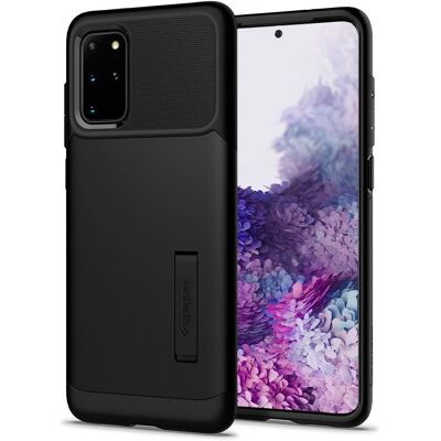 Coque Spigen Slim Armor Noire pour Samsung Galaxy S20 Plus - Publicité Coque Spigen Slim Armor Noire pour Samsung Galaxy S20 Plus - Publicité