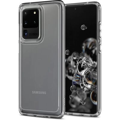 Custodia ibrida trasparente Spigen Galaxy S20 Ultra - Cover Custodia ibrida trasparente Spigen Galaxy S20 Ultra - Cover