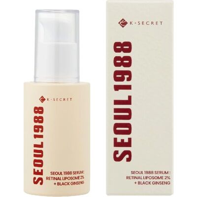 K-SECRET Seoul 1988 Serum - Retinal Liposome, Black Ginseng - Anti-Aging, Kbeauty K-SECRET Seoul 1988 Serum - Retinal Liposome, Black Ginseng - Anti-Aging, Kbeauty