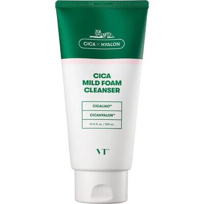 VT Cosmetics VT Cica Delicată Spumă de Curățare - Piele sensibilă - Demachiant facial VT Cosmetics VT Cica Delicată Spumă de Curățare - Piele sensibilă - Demachiant facial