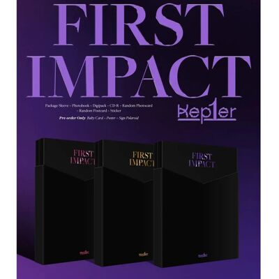 Kep1er First Impact - Różowy, Żółty, Fioletowy - Album Muzyczny Kep1er First Impact - Różowy, Żółty, Fioletowy - Album Muzyczny