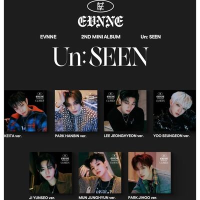 EVNNE Un: Seen Digipack - Album con 7 Versioni e Photobook EVNNE Un: Seen Digipack - Album con 7 Versioni e Photobook