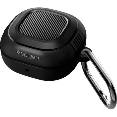 Spigen Rugged Armor - Capa para Galaxy Buds FE / 2 Pro / 2 / Live / Pro (Preto) Spigen Rugged Armor - Capa para Galaxy Buds FE / 2 Pro / 2 / Live / Pro (Preto)