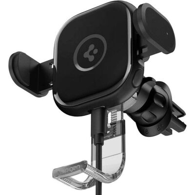 Spigen UTS12W Drahtloser Auto-Ladeständer - Schwarz Spigen UTS12W Drahtloser Auto-Ladeständer - Schwarz