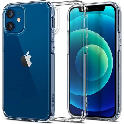 Funda Ultra Hybrid de Spigen - Transparente - para iPhone 12 Mini Funda Ultra Hybrid de Spigen - Transparente - para iPhone 12 Mini