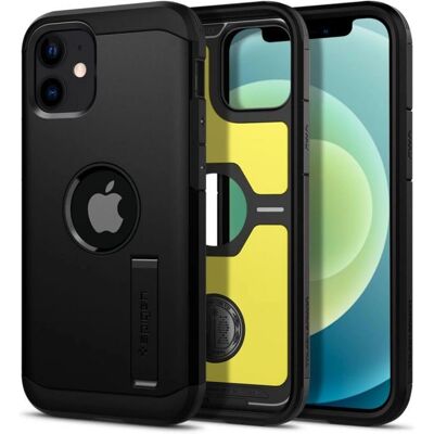 Coque noire Spigen ACS01753 pour téléphone - Publicité Coque noire Spigen ACS01753 pour téléphone - Publicité