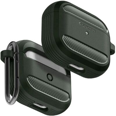 Spigen ASD01979 Grüner Rugged Armor für AirPods 3 - Headphone Accessory Spigen ASD01979 Grüner Rugged Armor für AirPods 3 - Headphone Accessory