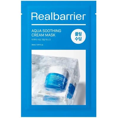 Real Barrier Aqua Soothing Cream Mask - Hydrating Face Sheet Mask Real Barrier Aqua Soothing Cream Mask - Hydrating Face Sheet Mask