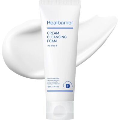 Real Barrier Barrier Solution Schiuma Detergente - Pelle Sensibile e Secca - 120ml Real Barrier Barrier Solution Schiuma Detergente - Pelle Sensibile e Secca - 120ml