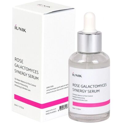 iUNIK Rose Galactomyces Synergy Serum 50ml - Siero multifunzione per il viso iUNIK Rose Galactomyces Synergy Serum 50ml - Siero multifunzione per il viso