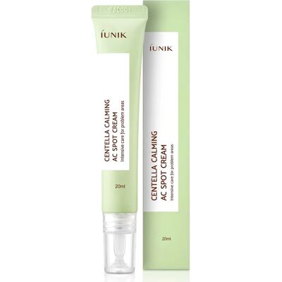 iUNIK Centella Calming AC Spot Cream - Täppävoidesuoja akneiholle iUNIK Centella Calming AC Spot Cream - Täppävoidesuoja akneiholle