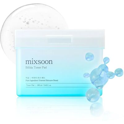 MIXSOON Bifida Toner Pad - Feuchtigkeitsspendend, Regenerierend MIXSOON Bifida Toner Pad - Feuchtigkeitsspendend, Regenerierend