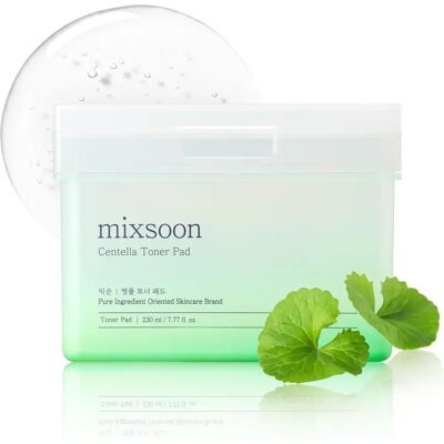 MIXSOON Centella Asiatica Toner Pad - Fuktighetsgivande Ansiktsdukar MIXSOON Centella Asiatica Toner Pad - Fuktighetsgivande Ansiktsdukar