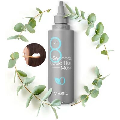 Masil 8 Sekund Tekutá Maská na Vlasy - Výživná, Poškozené Vlasy, 100ml Masil 8 Sekund Tekutá Maská na Vlasy - Výživná, Poškozené Vlasy, 100ml