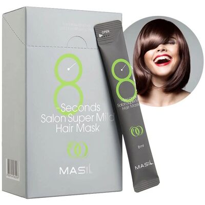 Masil 8 Sekunden Haarmaske Stick - Bouncy, Feucht, Glänzend - Haarart Masil 8 Sekunden Haarmaske Stick - Bouncy, Feucht, Glänzend - Haarart