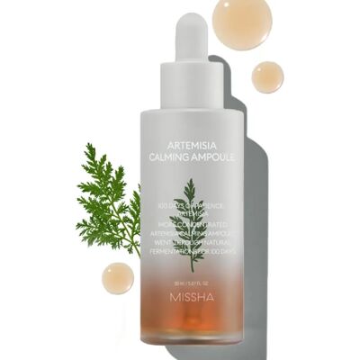 Missha Rauhoittava Artemisia Ampulli - Kasvoseerumi herkälle iholle Missha Rauhoittava Artemisia Ampulli - Kasvoseerumi herkälle iholle