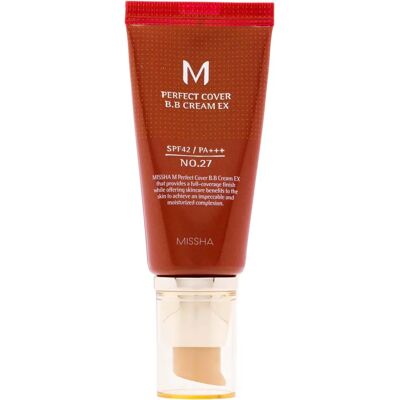 Missha M Perfect Cover BB Cream SPF 42 PA+++ 50ml - Honig Beig - BB Creme Missha M Perfect Cover BB Cream SPF 42 PA+++ 50ml - Honig Beig - BB Creme