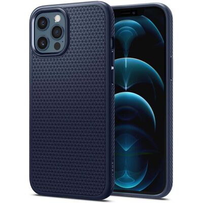 Coque Spigen ACS02250 Navy - Résistante, 6.1" - Publicité Coque Spigen ACS02250 Navy - Résistante, 6.1" - Publicité
